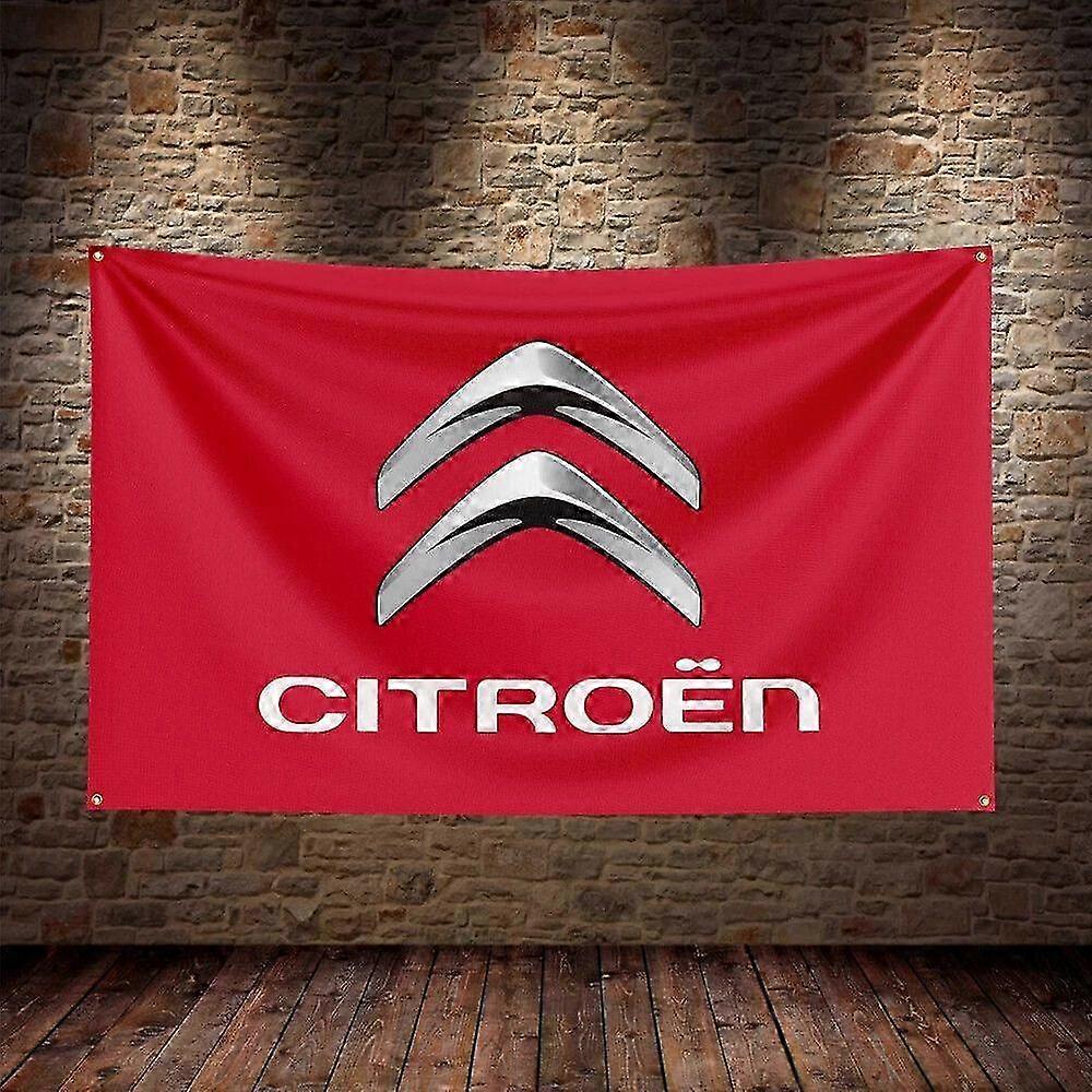Citroen Citron Flag Sign Type 122