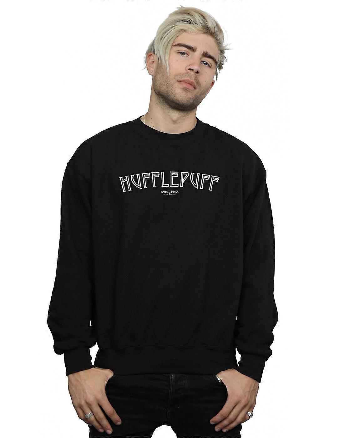 Harry Potter Men's Hufflepuff Logo Sweatshirt