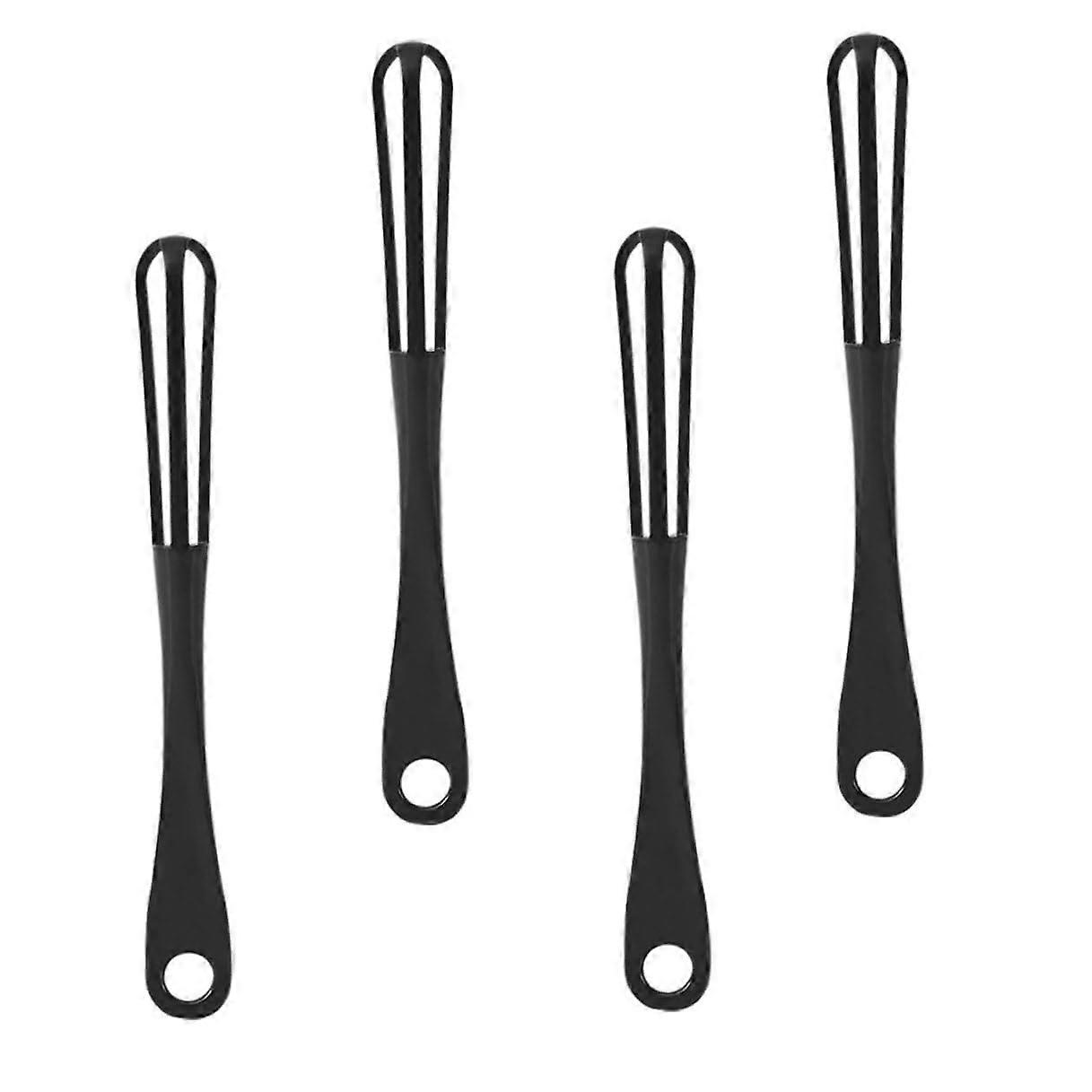 4Pcs Manual Egg Whisk Set with Fast Whisking Action for Baking and Kitchen Mixing Tasks