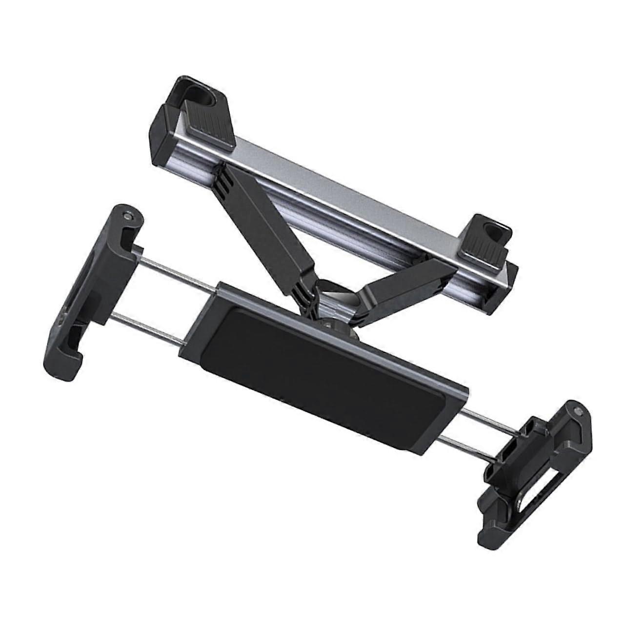 Adjustable Car Headrest Tablet Holder and Backseat Phone Mount with NonSlip Secure Grip