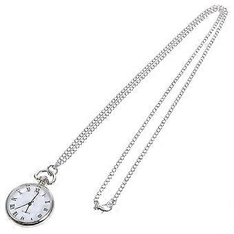 1 Pc Alloy Hanging Pocket Watch Necklace Vintage Style Timepiece Fashion Accessory for Men Women