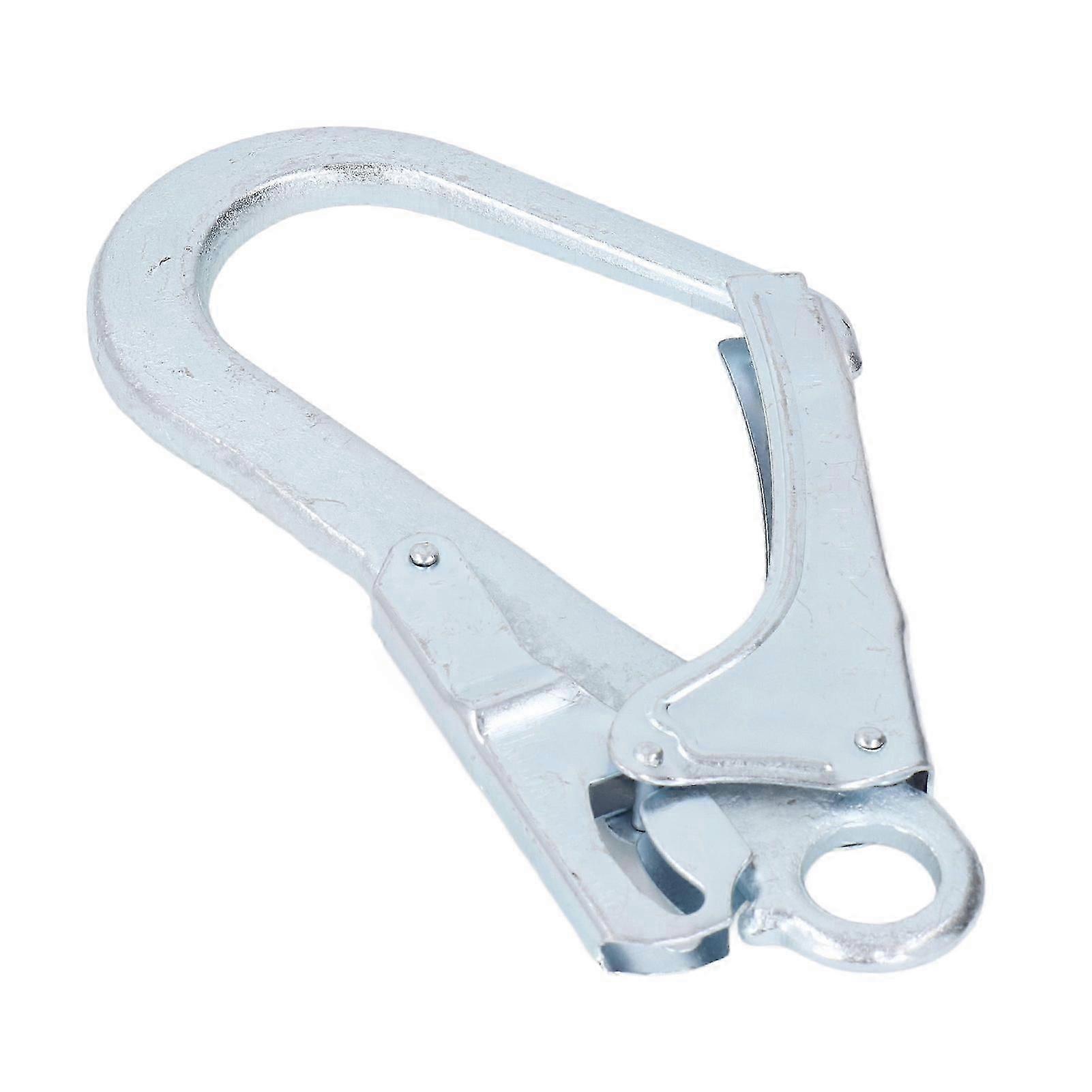 Safety Hook 22KN Load Capacity Galvanized Alloy Steel Multifunctional Self Locking Chain Hook