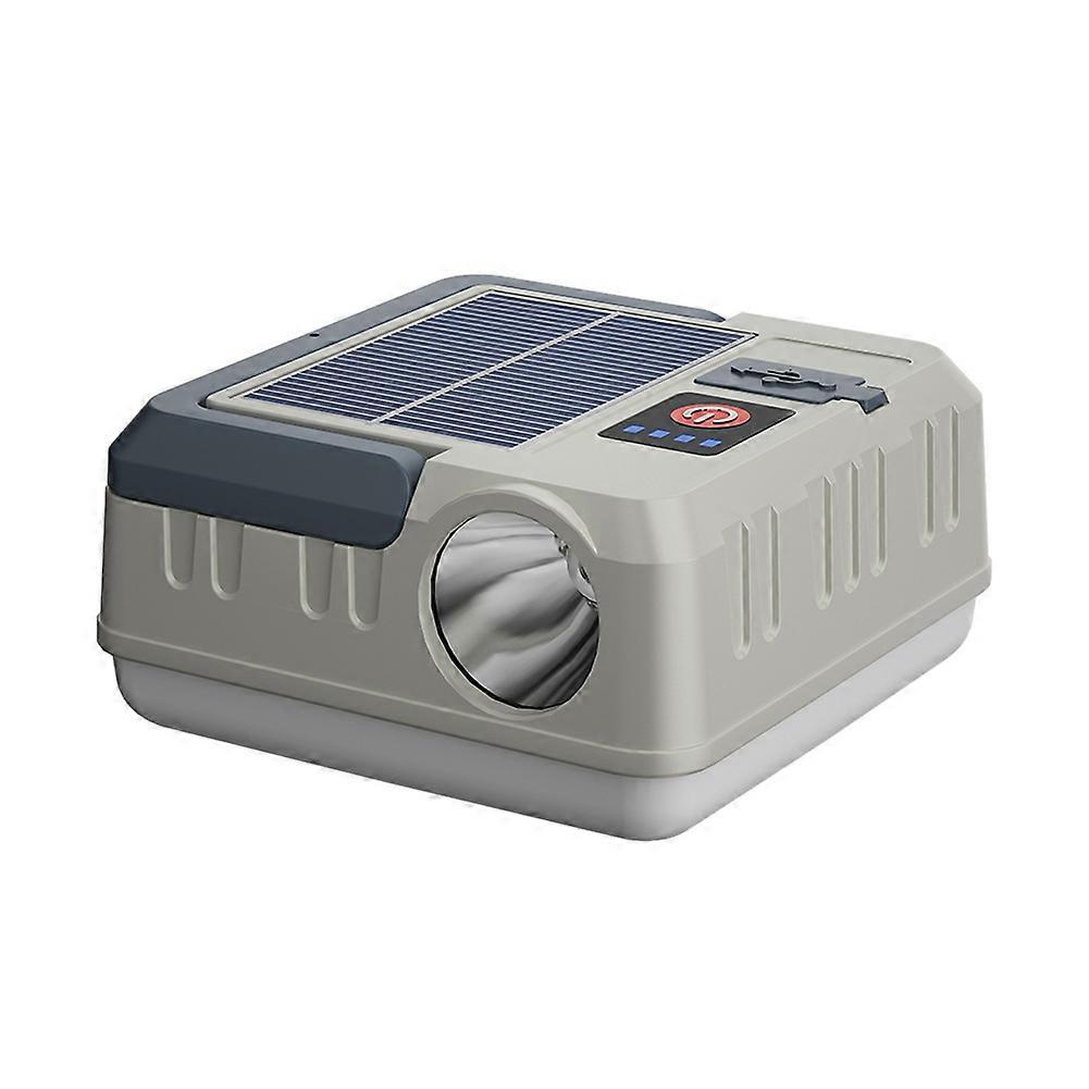 Portable Solar Camping Light Multifunctional Campsite Lantern Waterproof Flashlight Power Bank Functions