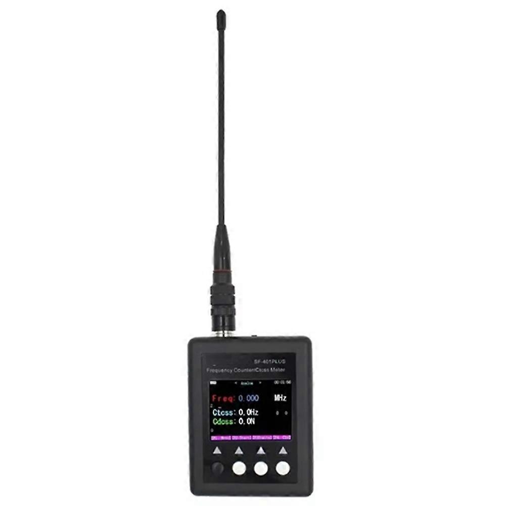 SF401-PLUS Portable Frequency Counter with CTCCSS/DCS Decoder 100Mhz-3000Mhz Counting Continuous Wave EU Plug