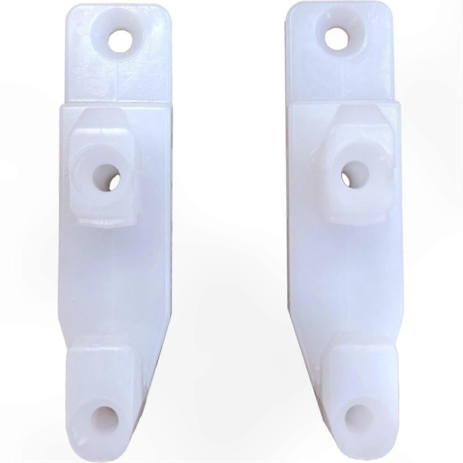 Drawer Front Connector Bracket Pair - Screw-On Design