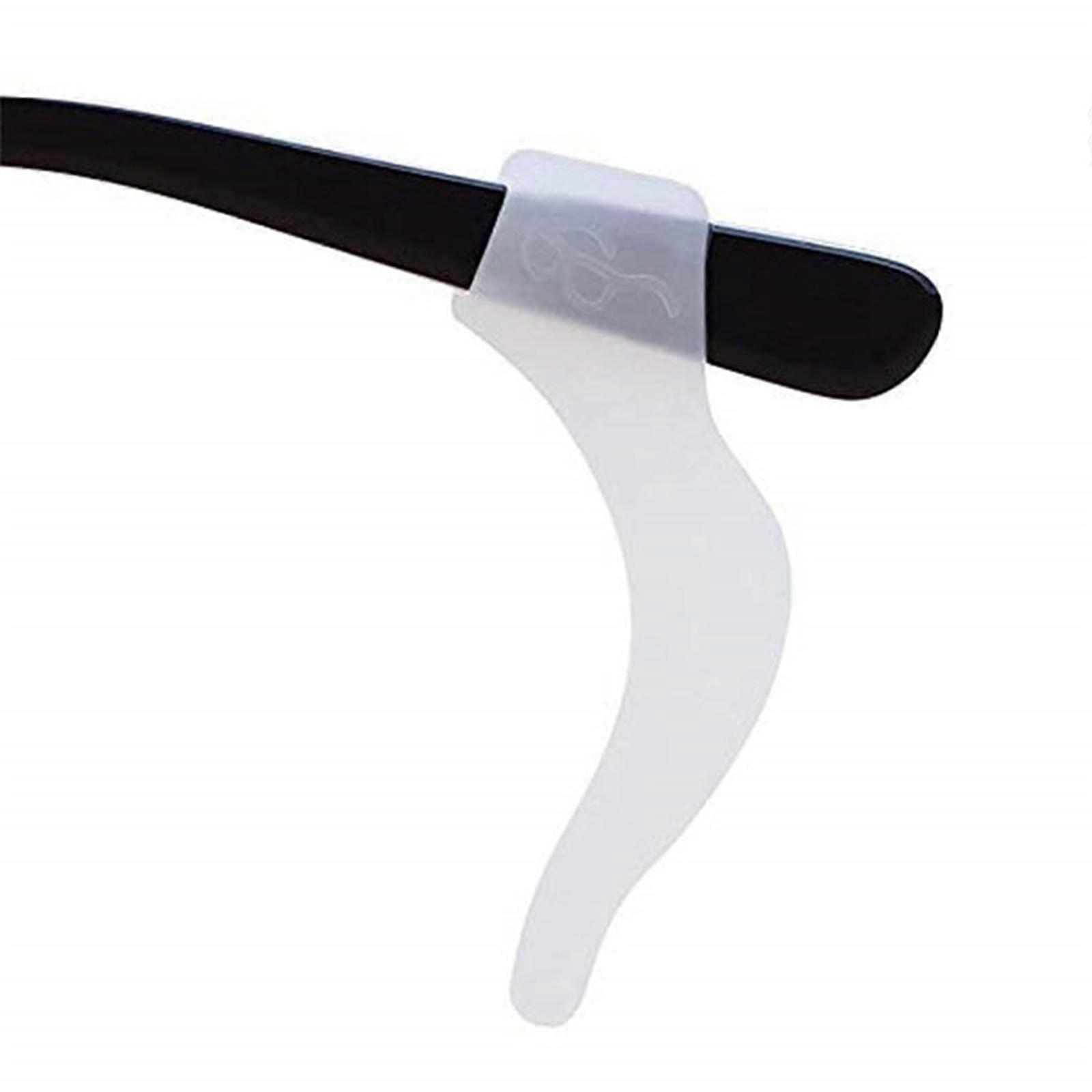 Eyeglass Ear Hooks Transparent AntiSlip Silicone Glasses Retainers for Secure Comfortable Fit