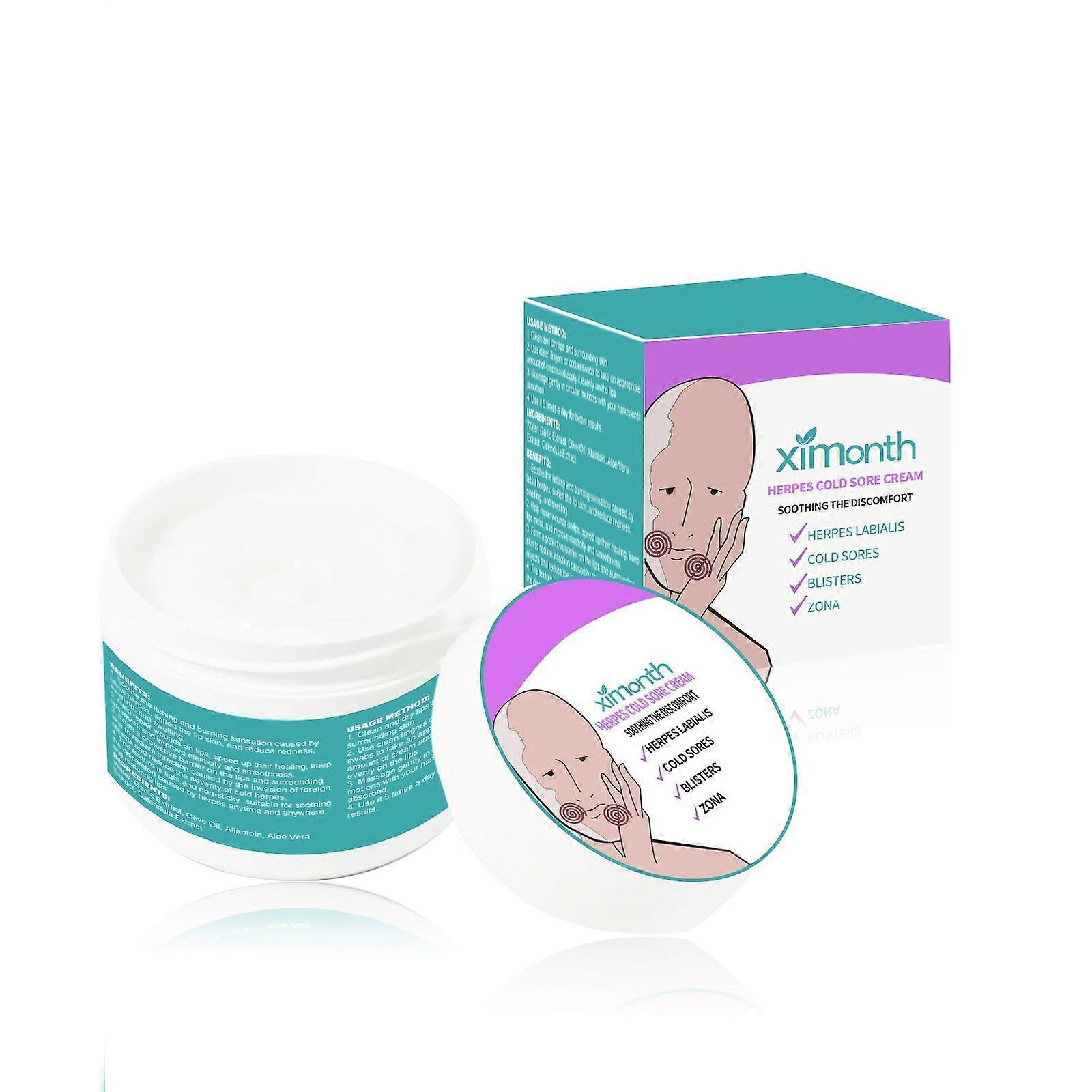 Herpes Lip Ointment Contains Garlic Extract