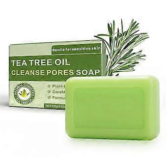 Svampedræbende antibakteriel tea tree-sæbe: Svampedræbende antibakteriel behandling af ansigt og krop, akne, fodsvamp, tinea, folliculitis, ringorm, jock itc