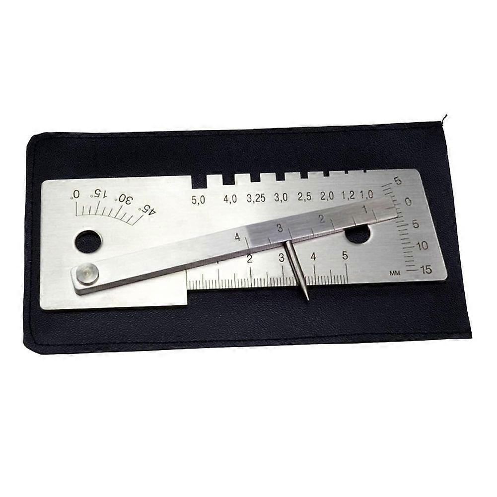 Industrial Grade Gauge Height 0-5mm Multi Function Welder Tools 45 Degree Measuring Tools