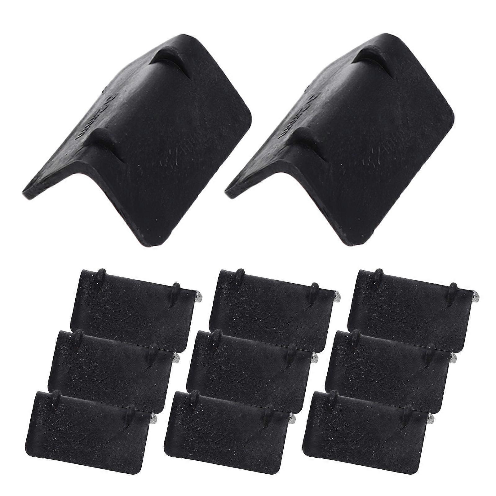 Plastic Corner Protector Box Guard for Cargo Protection 100Pcs Black