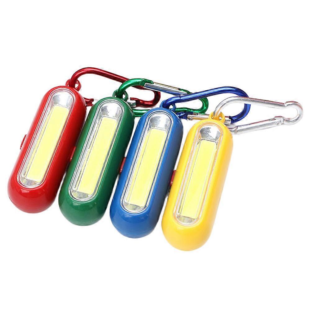 Portable Mini Flashlight for Camping 4Pcs Small Keychain Flashlight