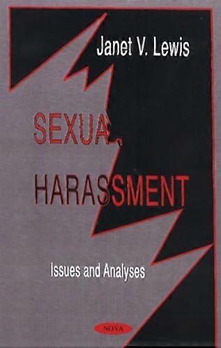 Molestie sessuali: problemi e analisi