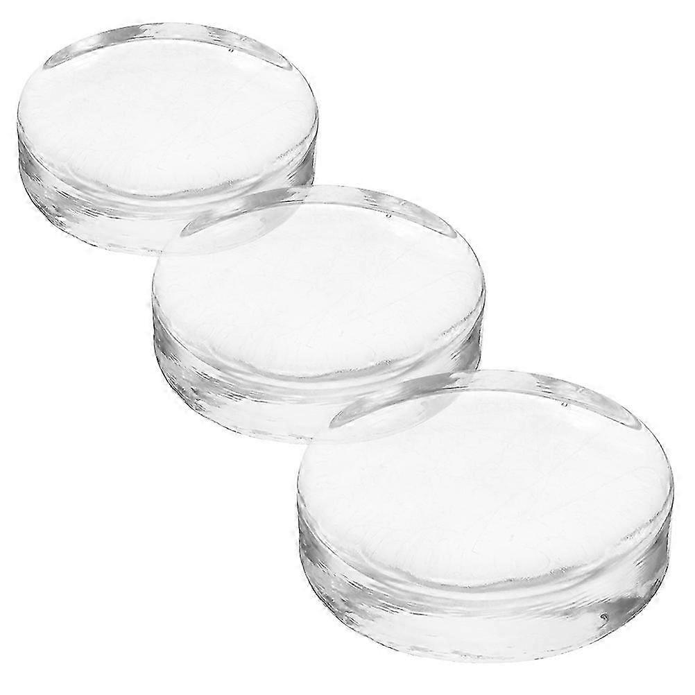 Glass Fermentation Weights compatible Home Pickling Use 3Pcs Transparent Set