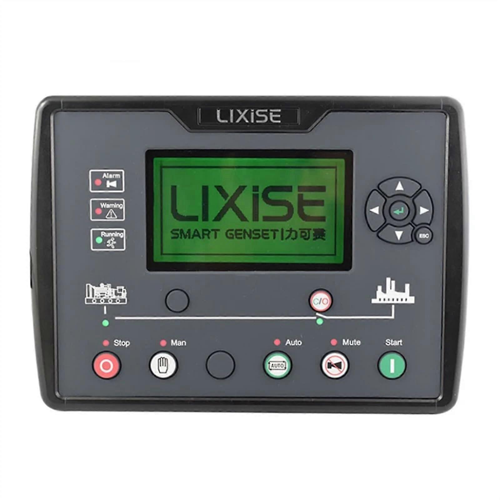 LXC6110N Diesel Generator Automatic Start Stop Controller with RealTime LCD Panel Gold Housing