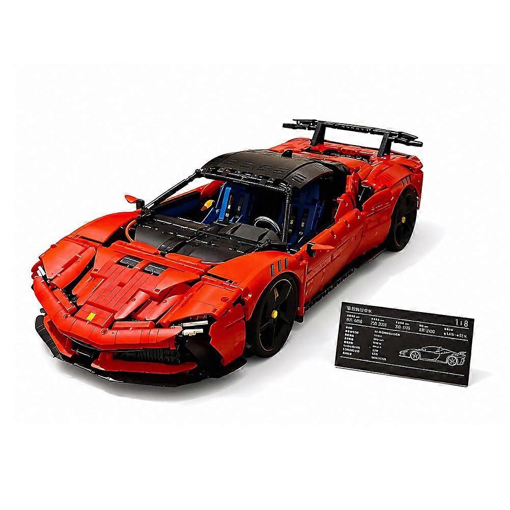 1:8 Scale Model Kit with Working V8 Engine, Gullwing Doors & DisplayGrade Finish