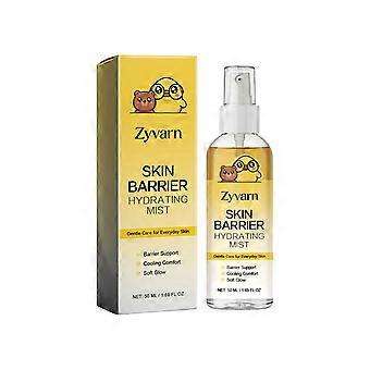 Spray idratante barriera cutanea con centella, glutatione puro al 98% e formula multipeptidica, spray rinfrescante ultrafine per pelle secca e sensibile, 50 ml/1,69