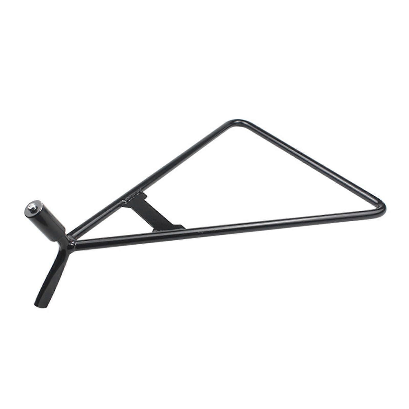 Adjustable Motorcycle Parking Stand with Triangular Stability for Offroad Bikes and Outdoor Use