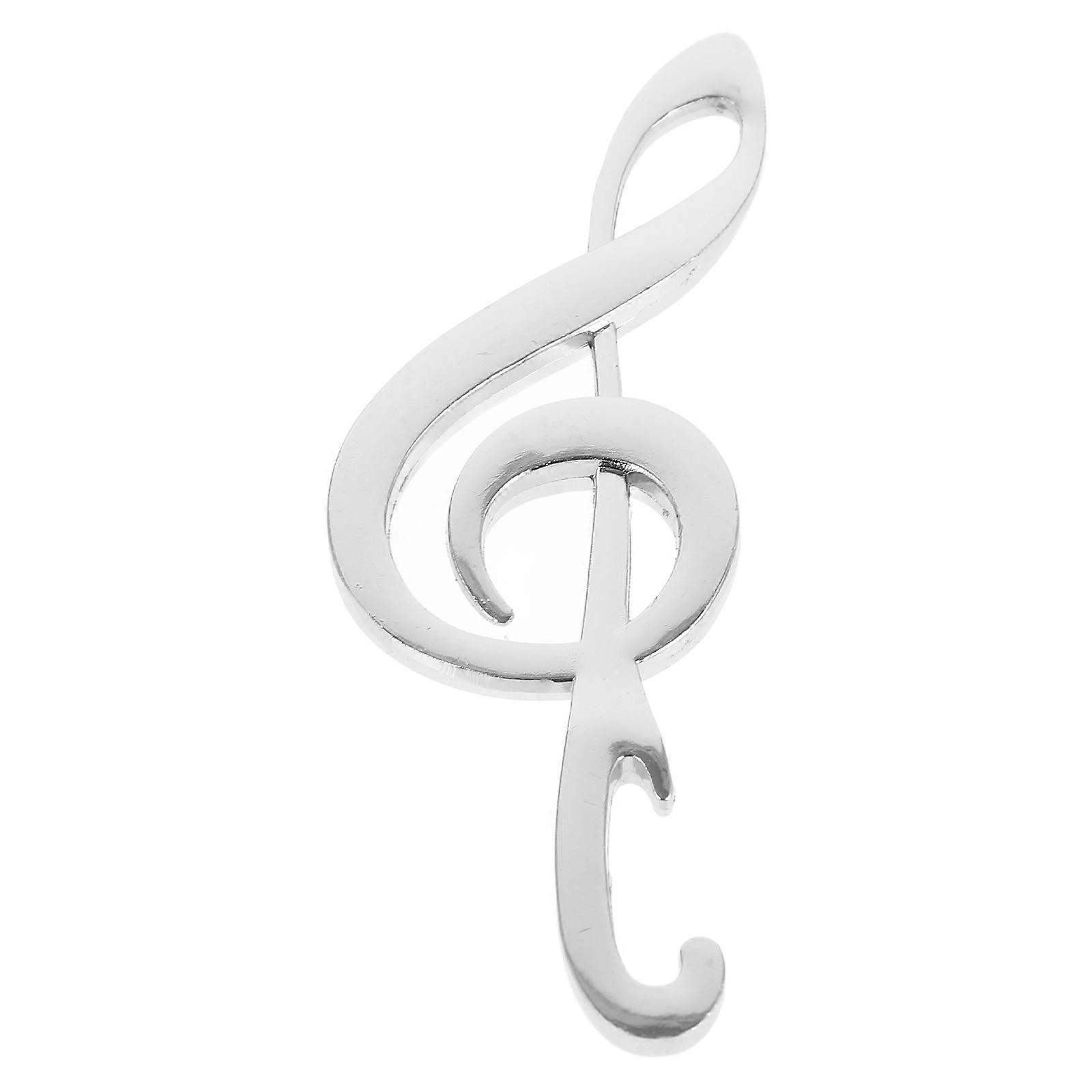 Musical-Note Shape vin/ølflaskeåbner (sølv)