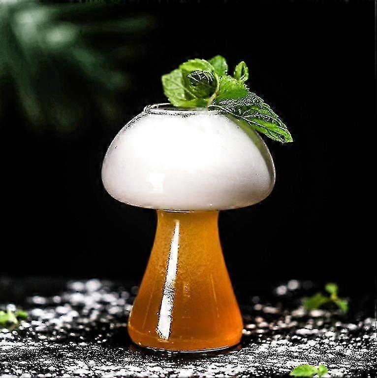 2pcs Verres à champignons Creative Cocktail Glass Cup