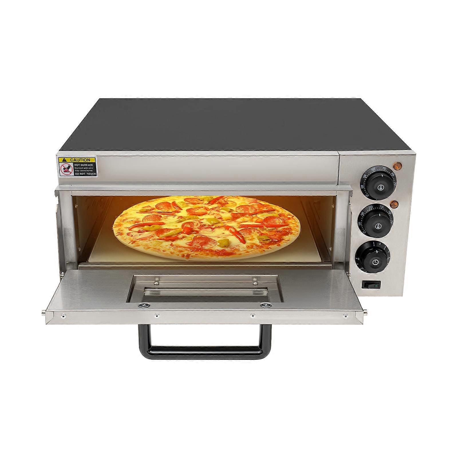 20L 2000W elektrisk pizzaugn med timer för hemmarestaurangbageri