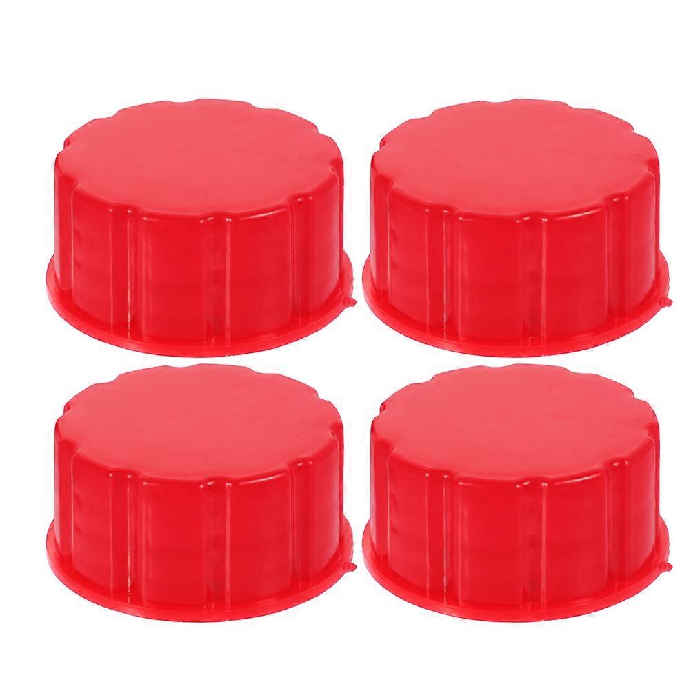 Universal Can Cap Fuel Replacement Coarse Thread 4Pcs Solid Lid for Gas Cans