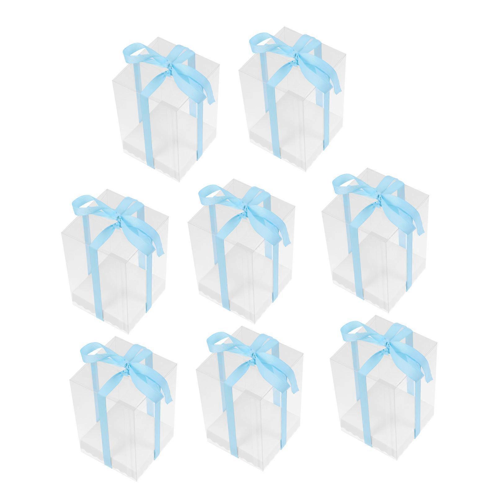 Gift Wrapping Supplies for Storage Use 1Set Transparent Cube Gift Boxes