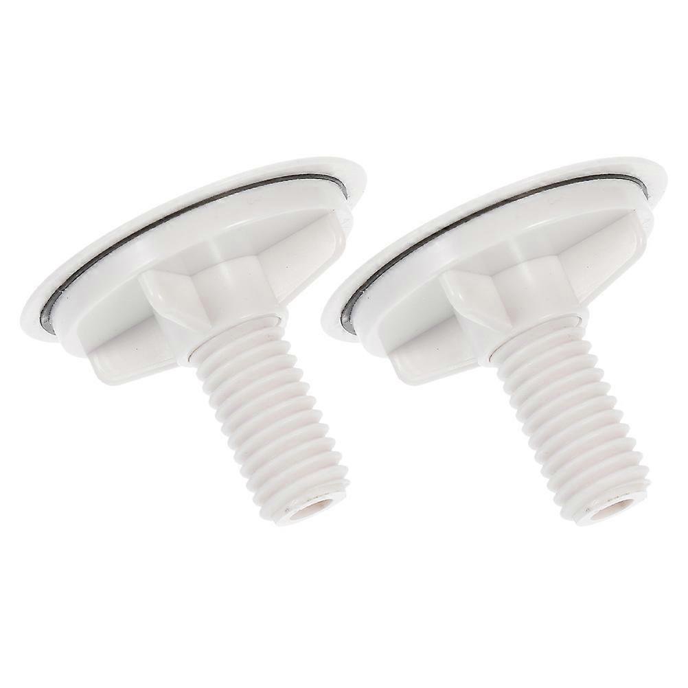 Kitchen Sink Plug Basin Plug for Drain Blocking 2Pcs Plastic Material