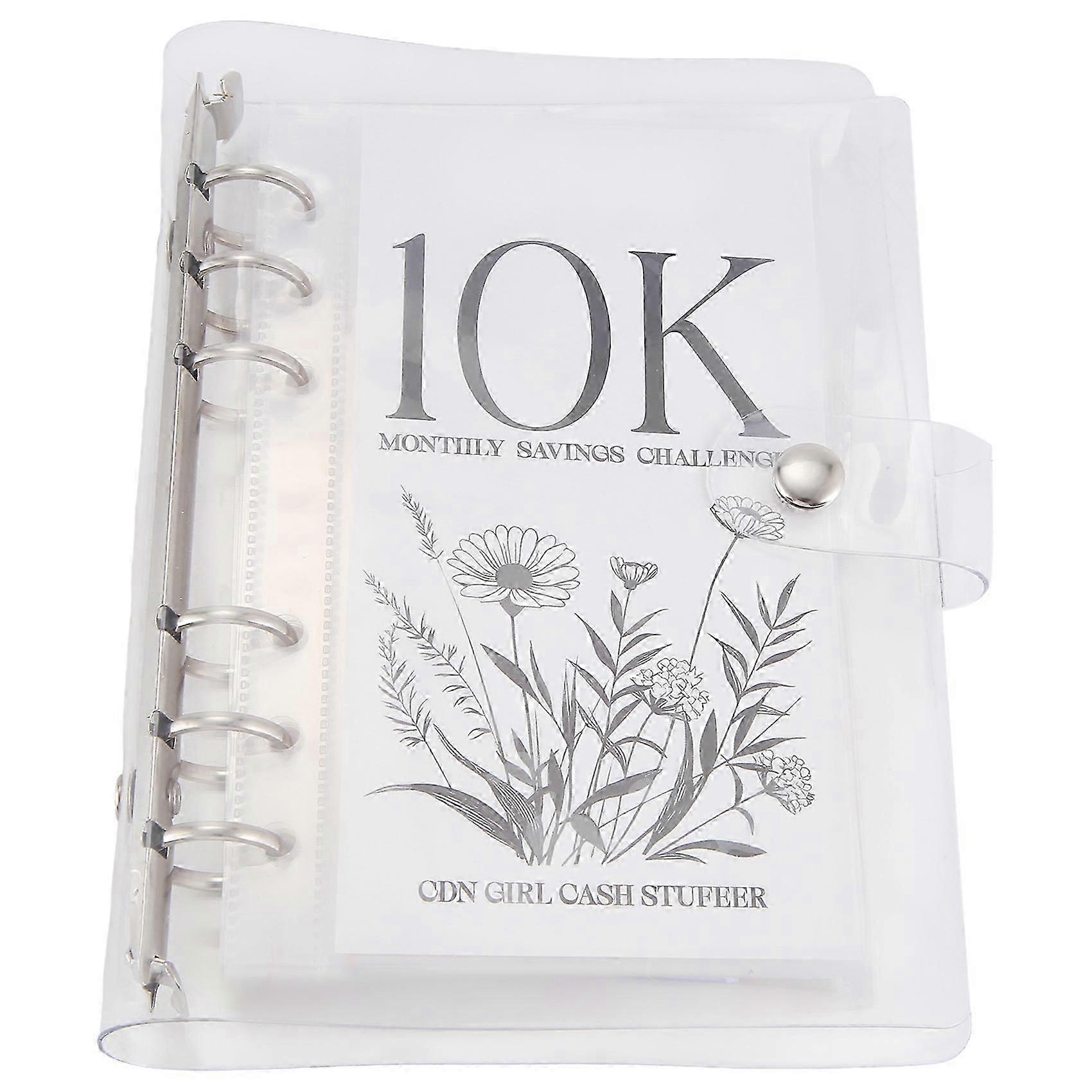 Envelope Challenge Folder, Savings Folder compatible with Saving 10,000 with Cash Envelopes compatible with Budget Planning