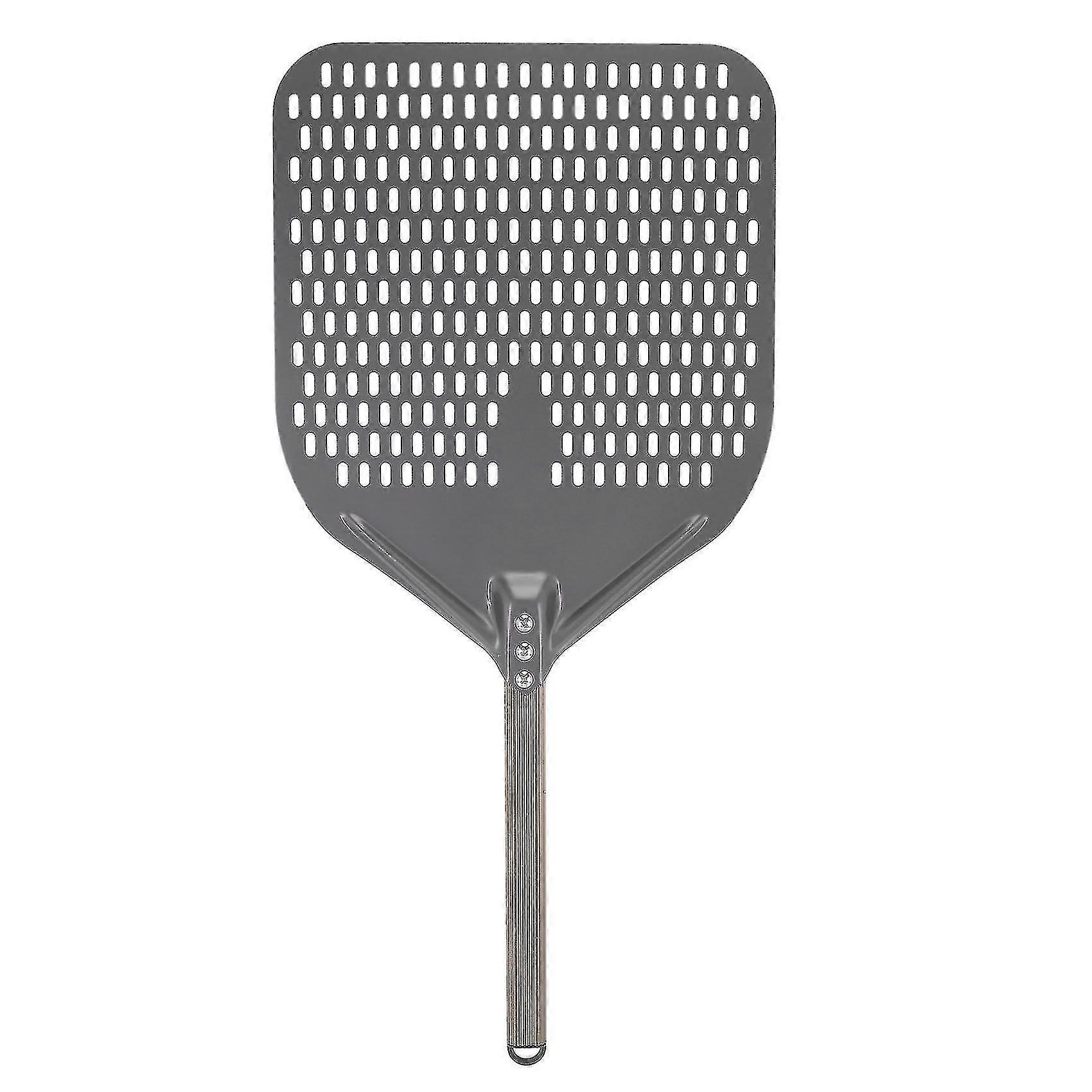 14 Polegadas Retangular Pizza Shovel, ferramenta de pizza de alumínio para assar