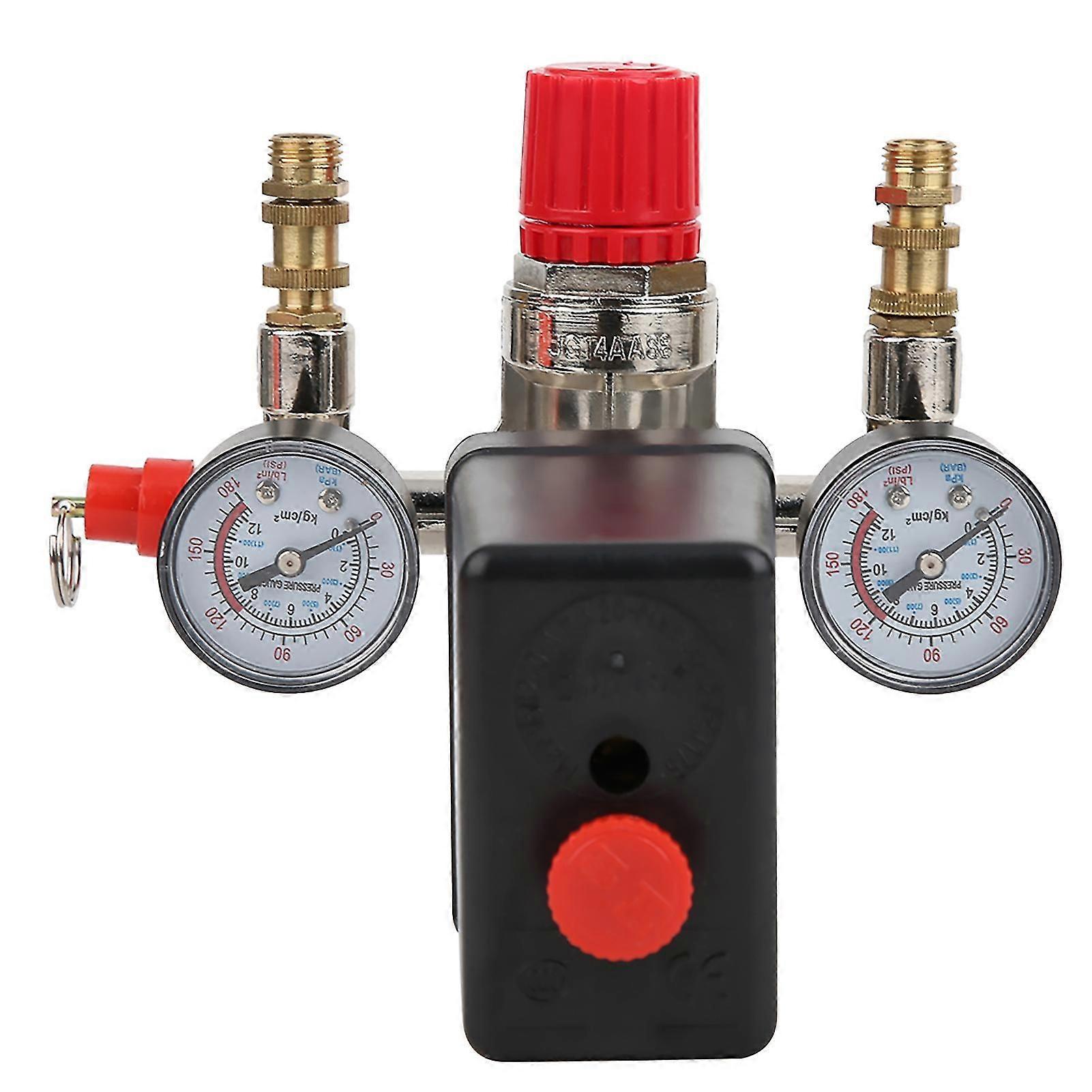 Air Compressor Switch Pump Accessories Pressure Controller Regulator Assembly Compatible withBama Bracket