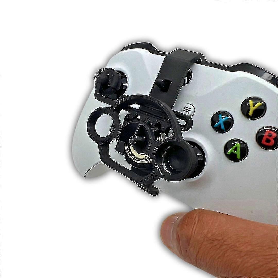 Compact Steering Wheel Accessory for X, S Controller Gaming Setup