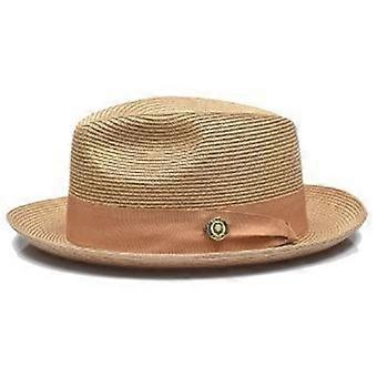 Strohhut mit geflochtener, gerollter Krempe – Sonnenschutz für Frühling, Sommer, Outdoor-Aktivitäten und Reisen – Unisex-Kopfbedeckung für Damen und Herren