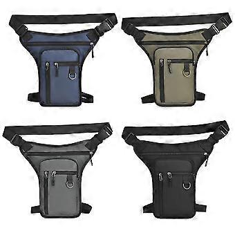 Mænds Drop Leg-taske Høj kvalitet Nylon Fanty Pack Motorcykelkørsel Casual Skulder Cross Body Lår Mandlig Hoftebælte Bælte Tasker