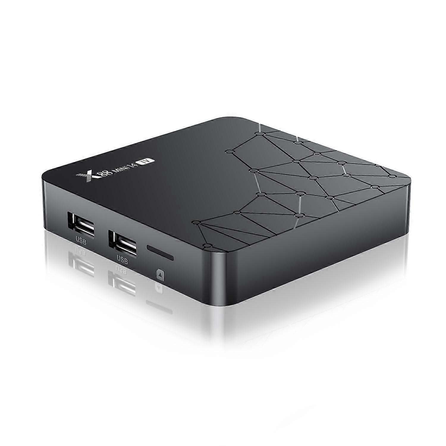 Android 14 Smart HD TV Box, 2GB+16GB EU Plug