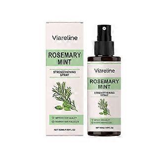 Rosmarin Mint Leave-In Hair Spray - Feuchtigkeitsspendender Glanz & Pflege für alle Haartypen, 50ml