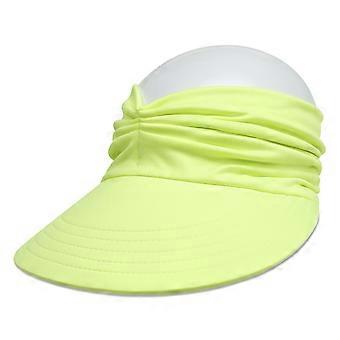 Strand zon hoed dames lente en zomer nieuwe zon hoed dames buitensporten lege hoge hoedwit