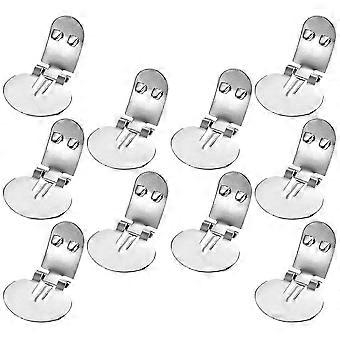 10pcs Shoe Clip Buckle DIY Craft Buckles Blank Shoe Clip for DIY Crafts Decoration Project