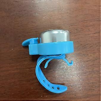 Campanello per bicicletta con cinturino regolabile, in lega di alluminio e plastica, per scooter e biciclette