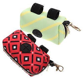 Dog Poop Bag Holder Portable for Storage 4Pcs Durable Polyester Bags