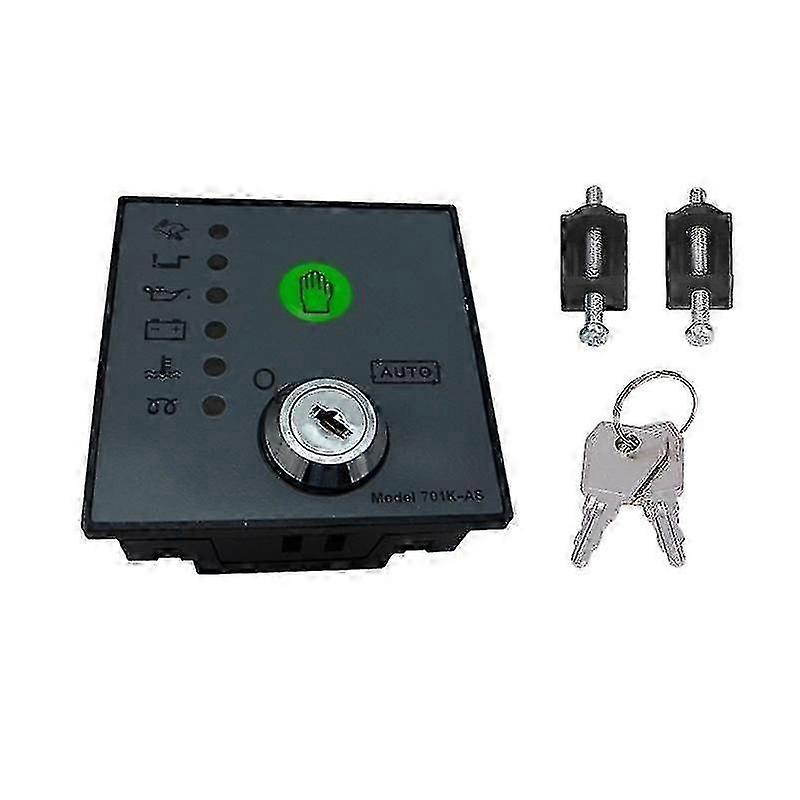 DSE701AS Generator Controller Automatic Start Module with Keys Generator Control Panel Self-Starting Accessories