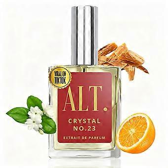 Crystal No.23 Extrait de Parfum, Unisex Long Lasting Woody Amber Perfume with Orange Flower & Citrus Notes, Everyday Casual Fragrance