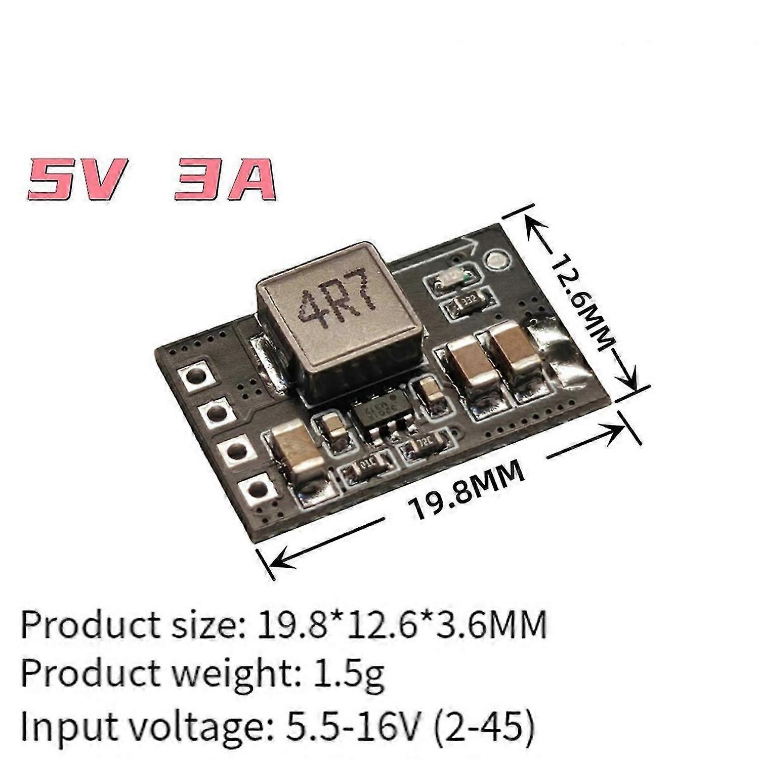 5V3A Mini UBEC Switch Module Electric Voltage Regulator Module