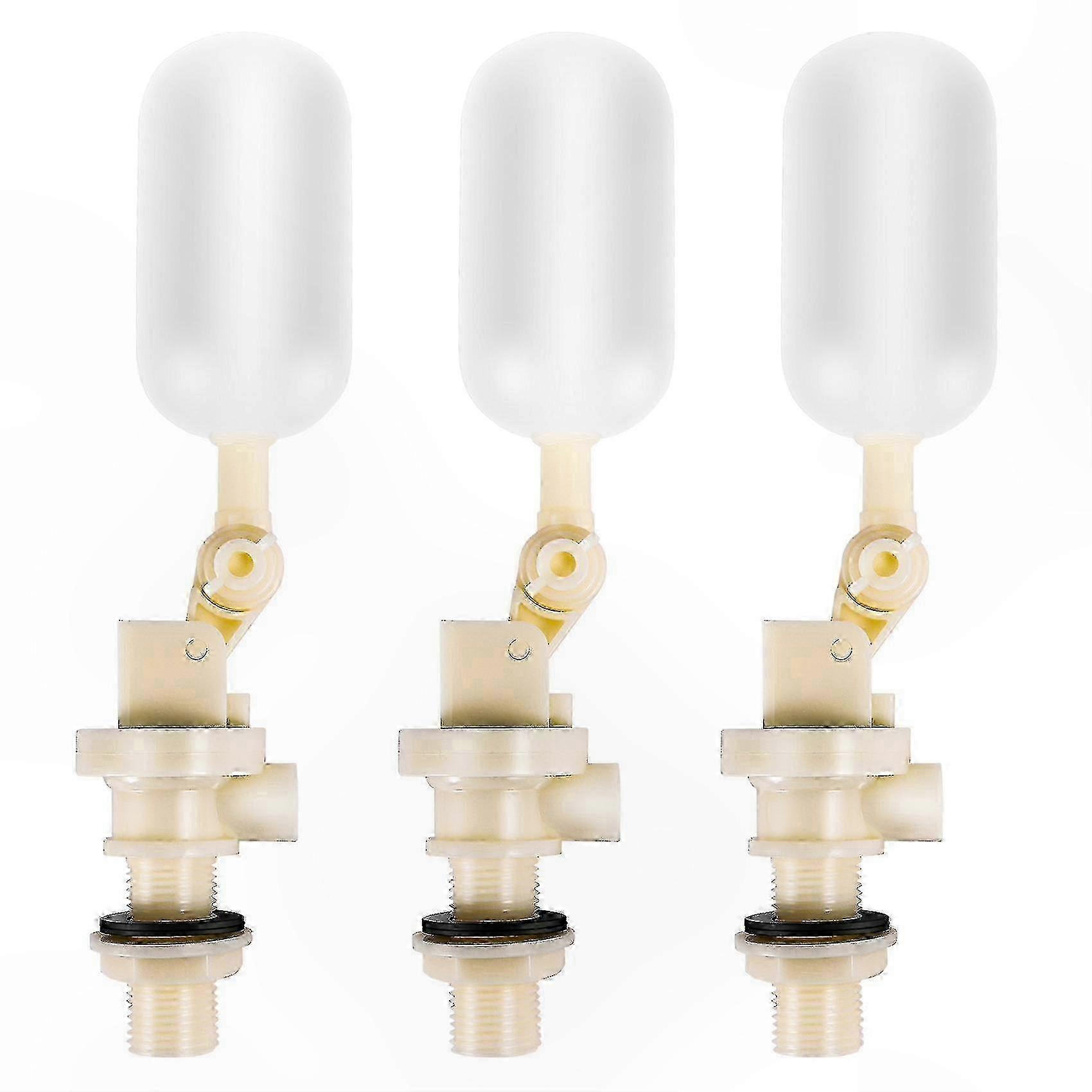 Automatic Waterer Float Valve compatible with Livestock Tanks & Bowls - 3 Pack