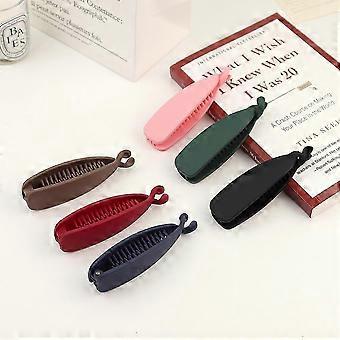 6 pcs Banana hair clip, strong banana clip, 10cm long fish comb