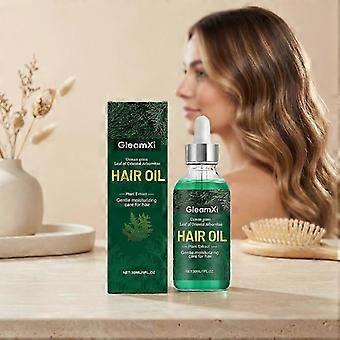 Gleamxi Botanical Gentle Hair Oil - Naturally Smooth And Shiny Hair Care For Frizzy Hair