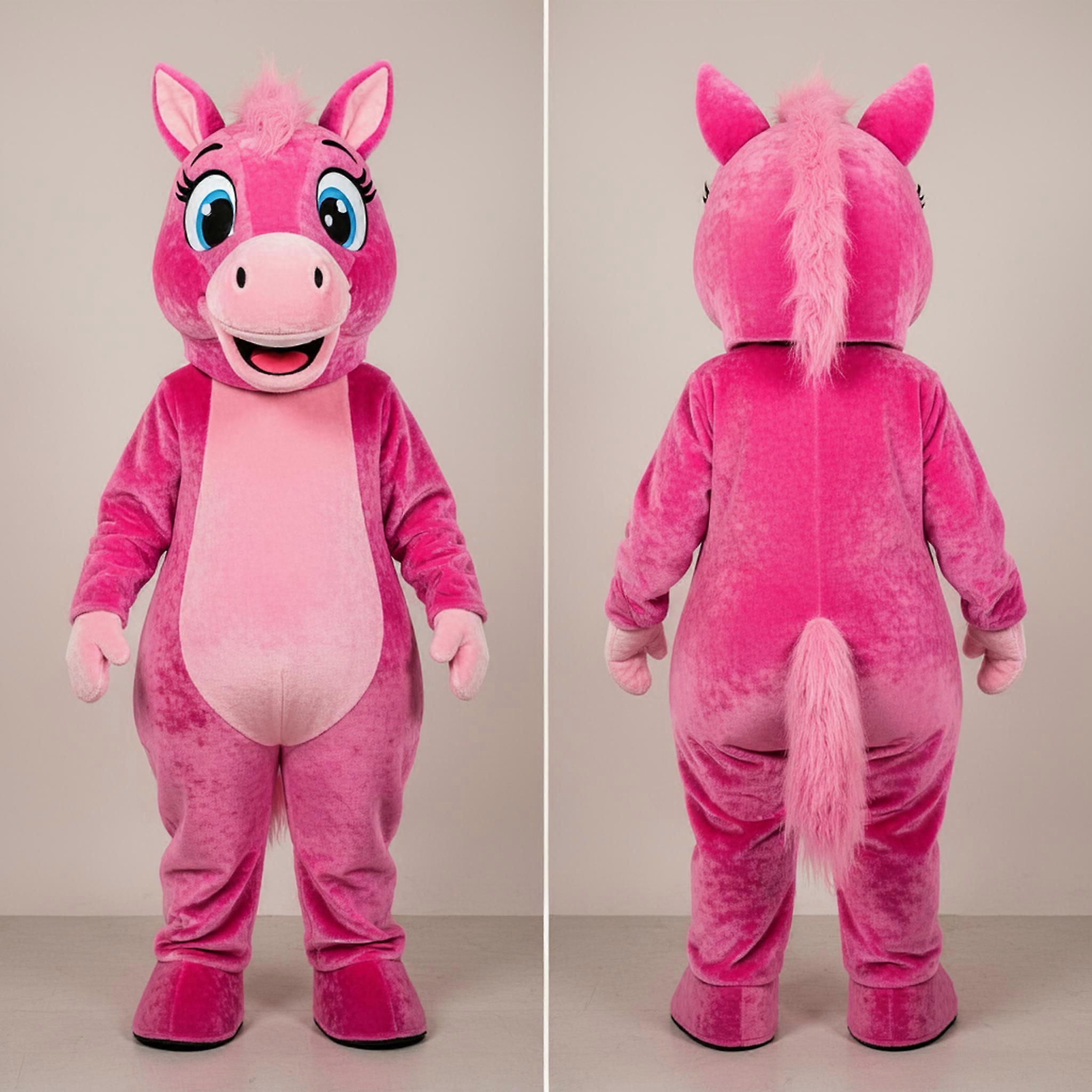 MASTICOT Pink Playful Mare Mascot