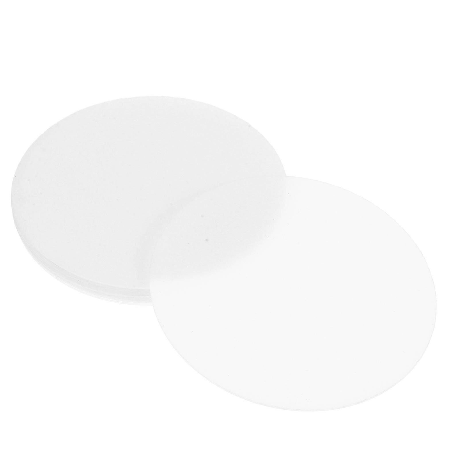 10pcs LED Downlight Diffuser Film Panels Light Diffusing Heat Protection Extended Lamp Lifespan