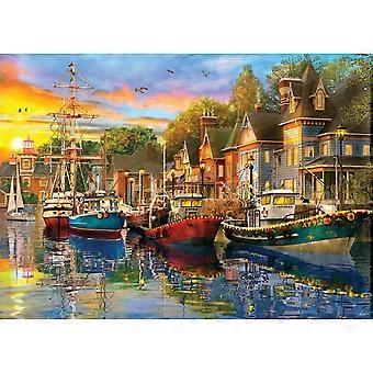 Harbour Lights 1Jigsaw Puzzle VV043