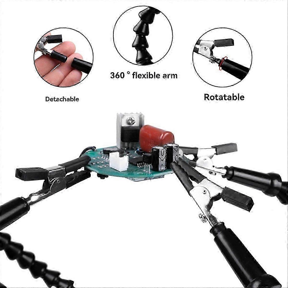 Helping Hands Soldering, Third Hand PCB Circuit Board Holder