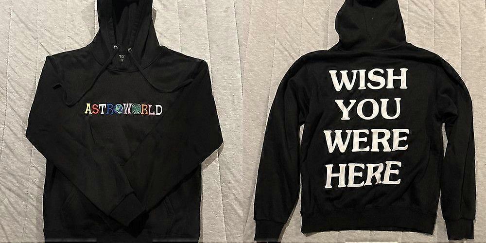 ASTROWORLD musta huppari DFC159